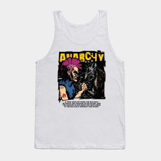 PUNK ANARCHY NOT DEAD Tank Top